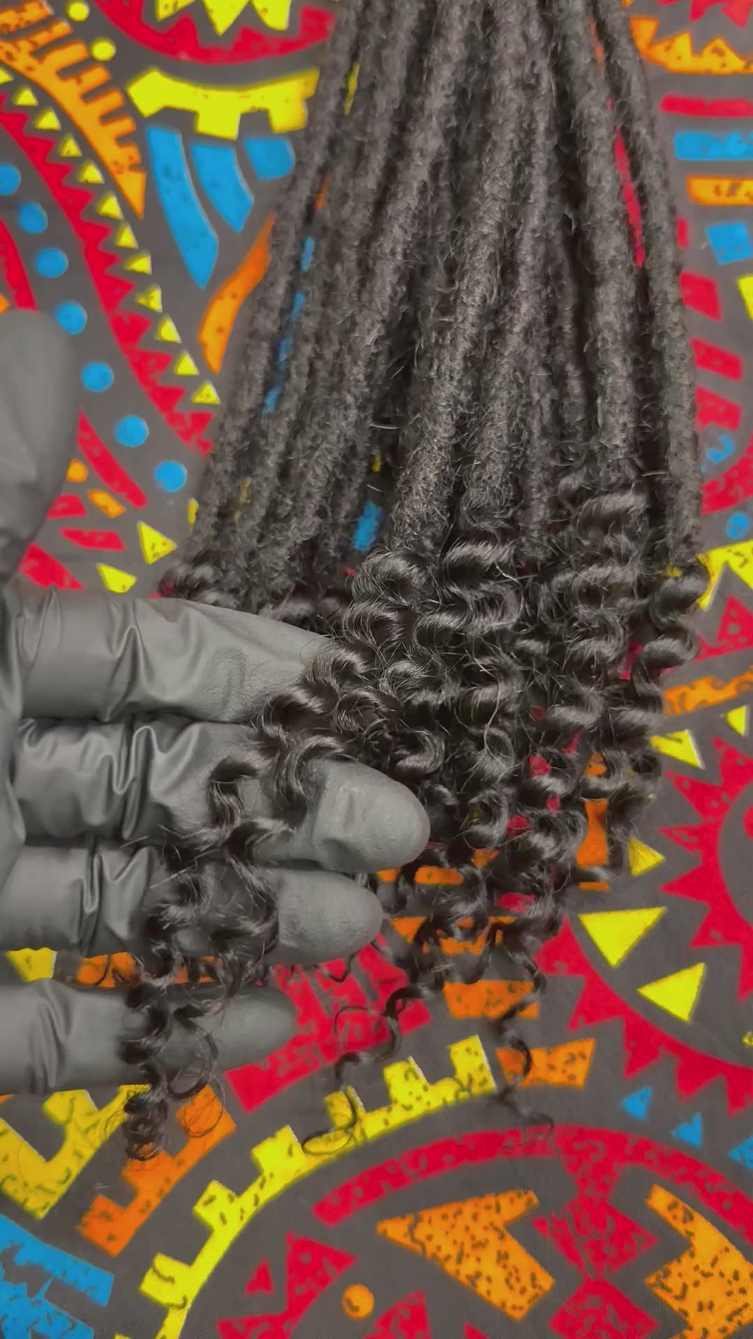 Nubian Traditional Curly  Locs