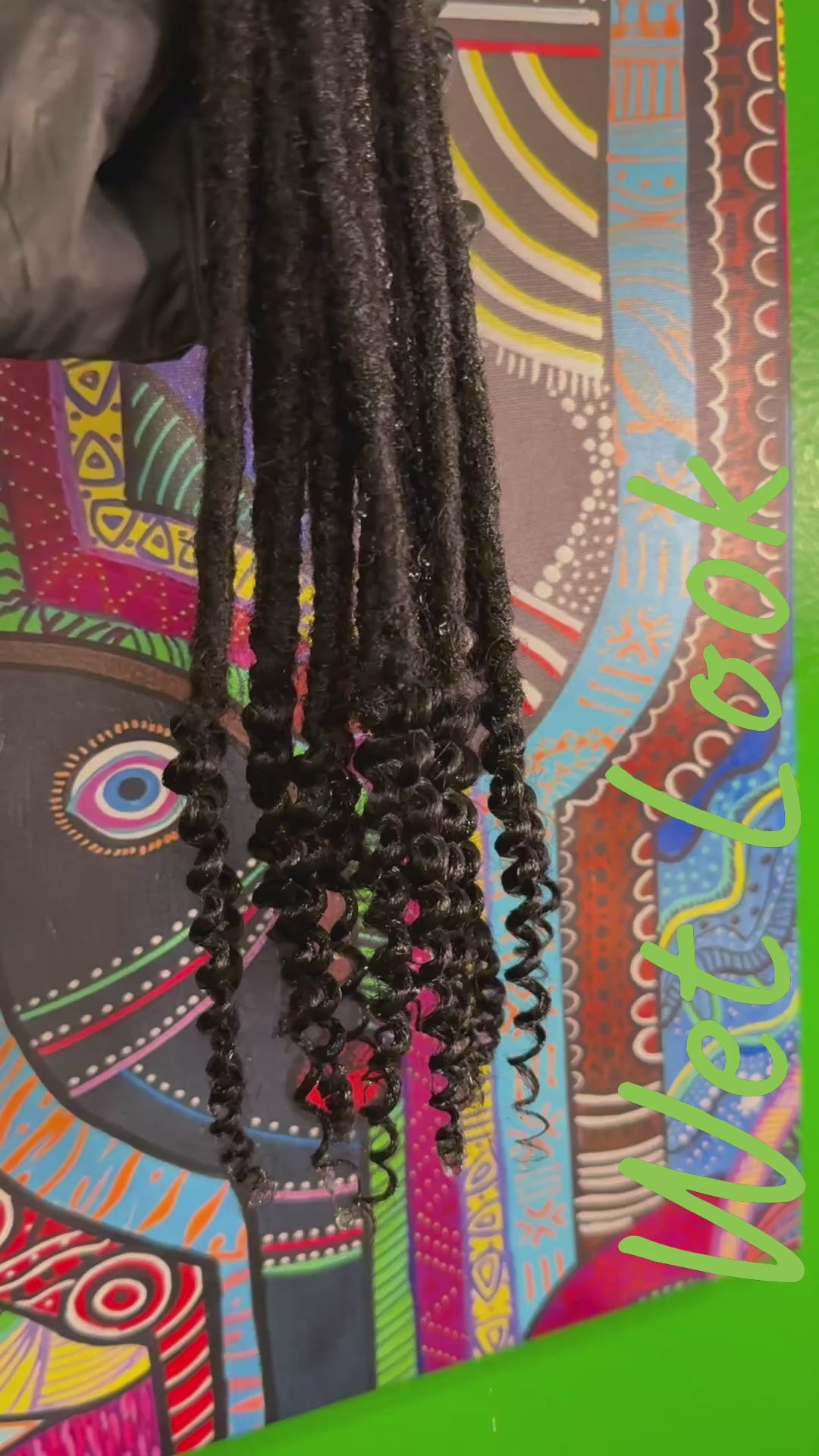 Nubian Traditional Curly  Locs