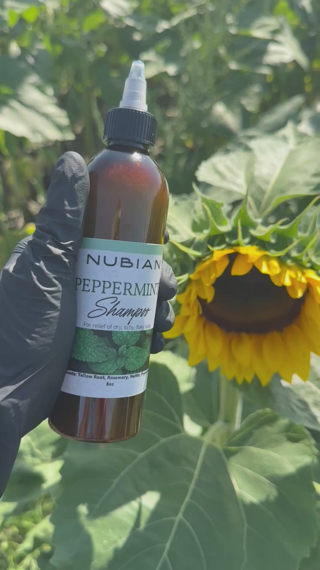 Nubian Peppermint Shampoo